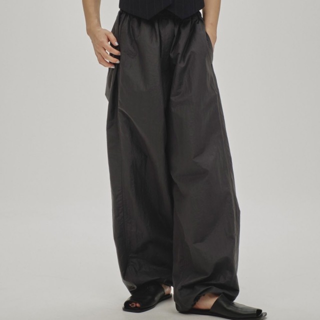パンツ todayful Nylon Drawstring Pants TOFAYFUL Nylon Drawstring Pants