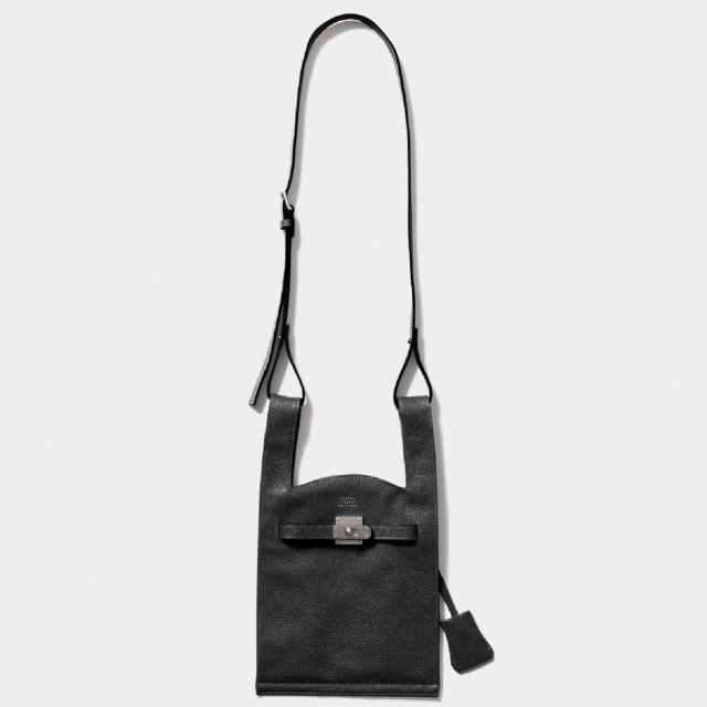 beautiful people market shoulder bag in shrink leather