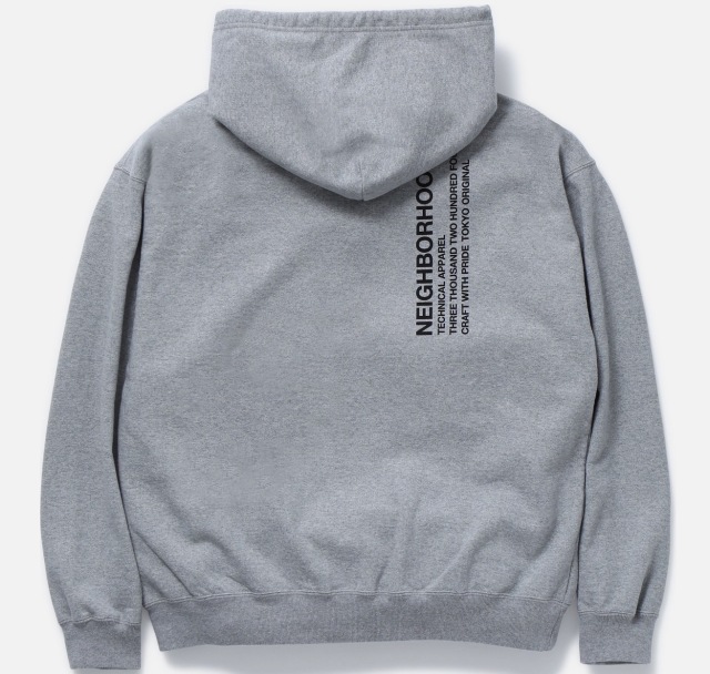 新作☆【NEIGHBORHOOD】SOLID SWEAT ZIP HOODIE LS SOLID SWEAT ZIP HOODIE LS