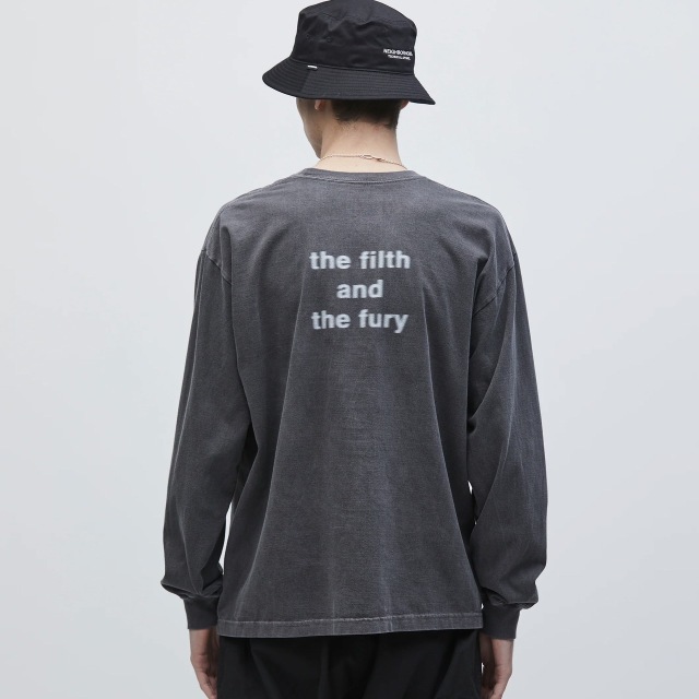 NEIGHBORHOOD 25ss NH. TEE LS-3 グレー L NEIGHBORHOOD 25ss NH. TEE LS-3 グレー L Neighborhood
