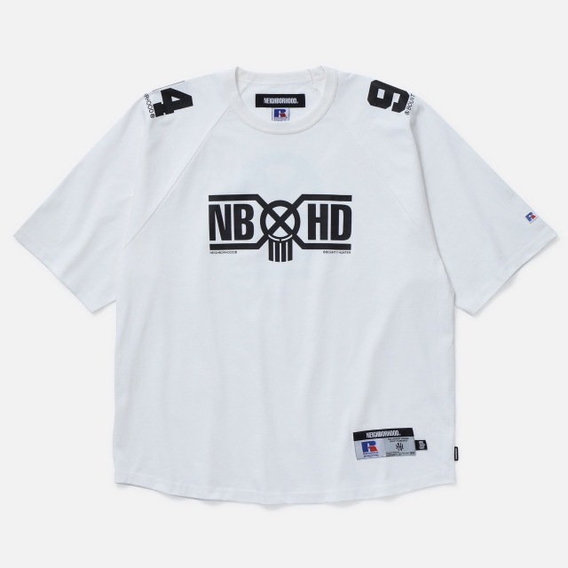NEIGHBORHOOD ネイバーフッド 2025 SS NH X BOUNTY HUNTER X RUSSELL ATHLETIC . CREWNECK SS