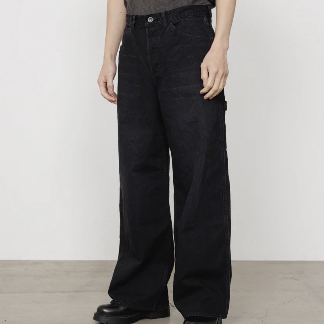 marka ORGANIC COTTON 10oz DENIM WIDE PAINTER PANTS