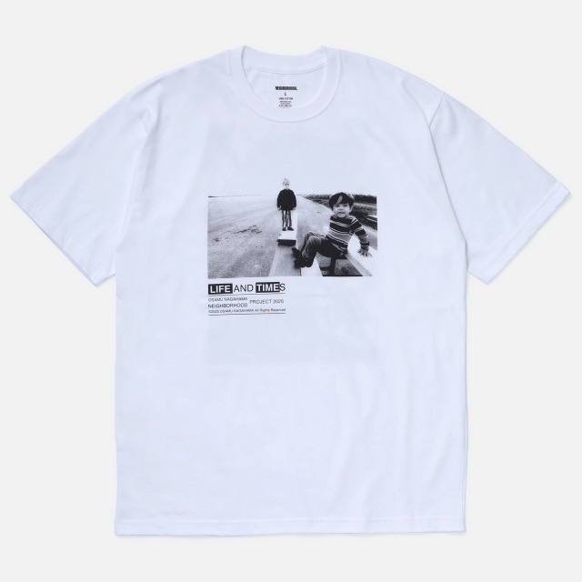 【Neighborhood】25SS NH X OSAMU NAGAHAMA Tシャツ 白 すぐ届く NEIGHBORHOOD ] ネイバーフッド 25SS NH X OSAMU NAGAHAMA . TEE