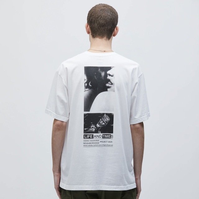 トップス NEIGHBORHOOD OSAMU NAGAHAMA TEE SS-6 NEIGHBORHOOD OSAMU NAGAHAMA TEE SS-6 M neighborhood/ OSAMU