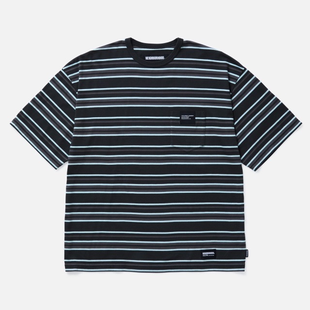 NEIGHBORHOOD ネイバーフッド 2025 SS BORDER CREWNECK-P SS