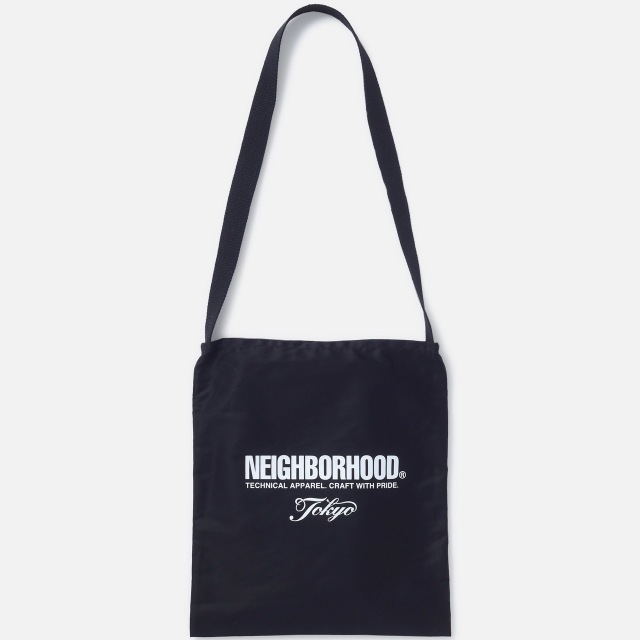 ネイバーフッド　25ss ショルダーバック　BAG NEIGHBORHOOD ] ネイバーフッド 25SS LOGO SHOULDER BAG