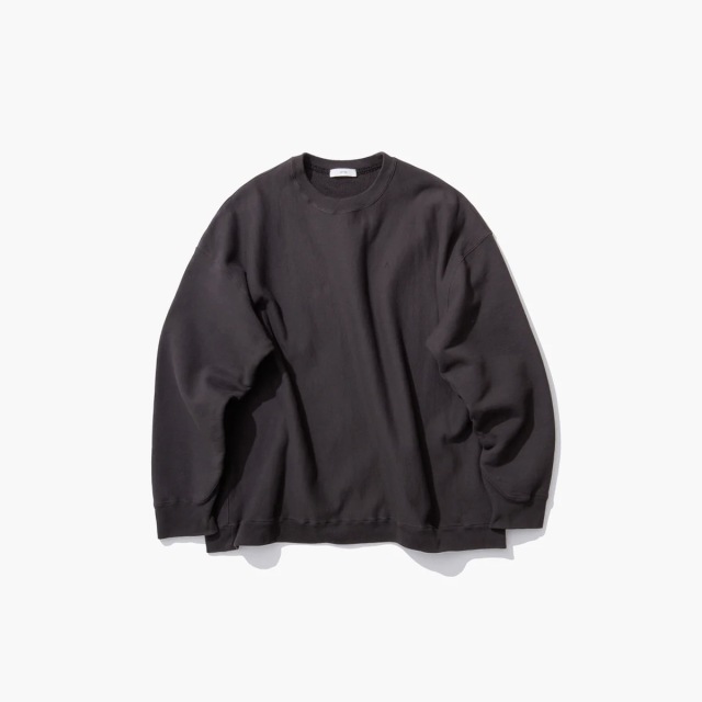 ATON エイトン NATURAL DYED URAKE | OVERSIZED SWEAT SHIRT