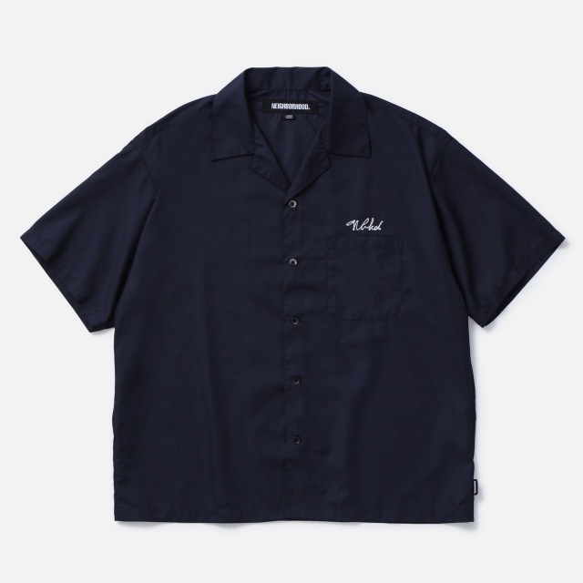 NEIGHBORHOOD ネイバーフッド 2025SS SOLID-COLOR HAWAIIAN SHIRT
