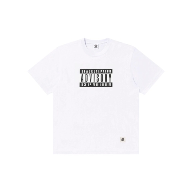 BlackEyePatch ADVISORY LABEL TEE