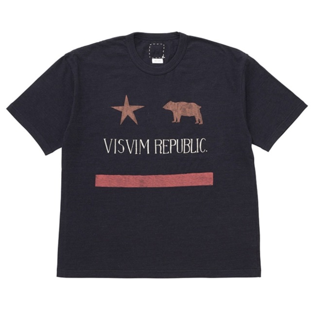 visvim ビズビム JUMBO TEE S/S REPUBLIC
