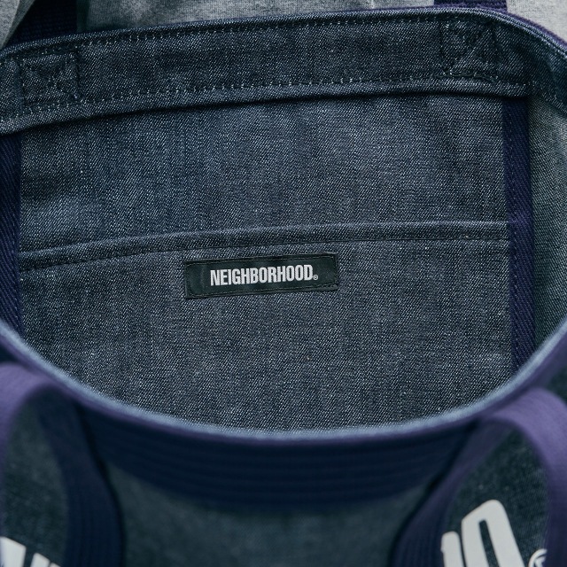バッグ NEIGHBORHOOD DENIM TOTE BAG M DENIM TOTE BAG-M