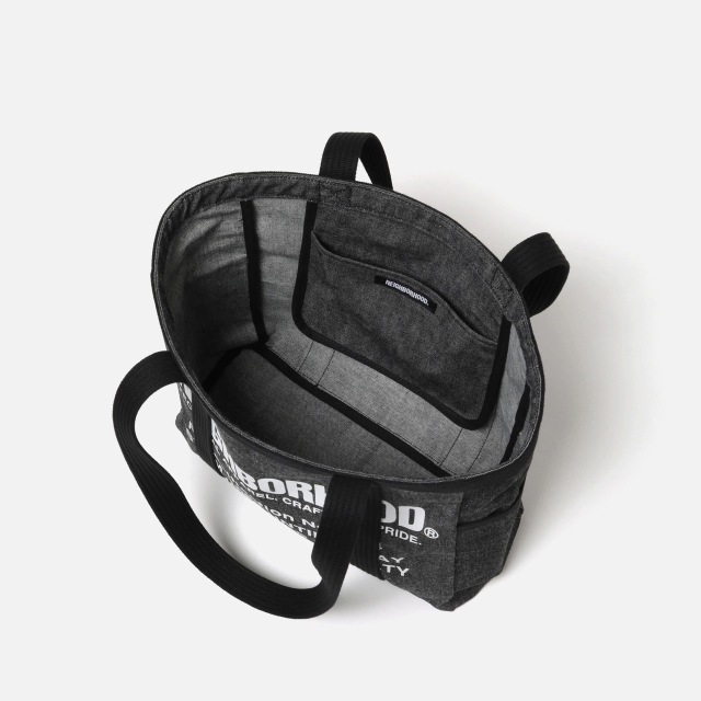 バッグ NEIGHBORHOOD DENIM TOTE BAG M DENIM TOTE BAG-M