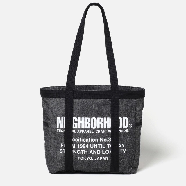 NEIGHBORHOOD ネイバーフッド DENIM TOTE BAG-M