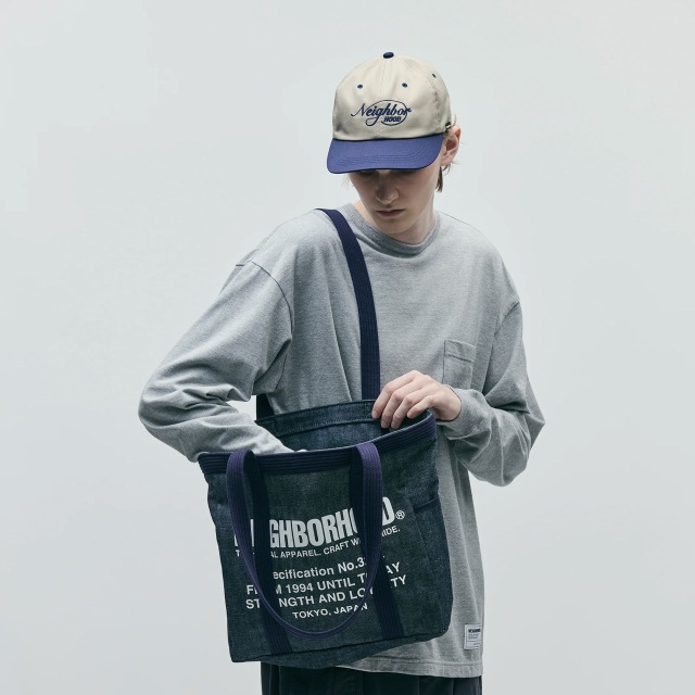 NEIGHBORHOOD ] ネイバーフッド DENIM TOTE BAG-M