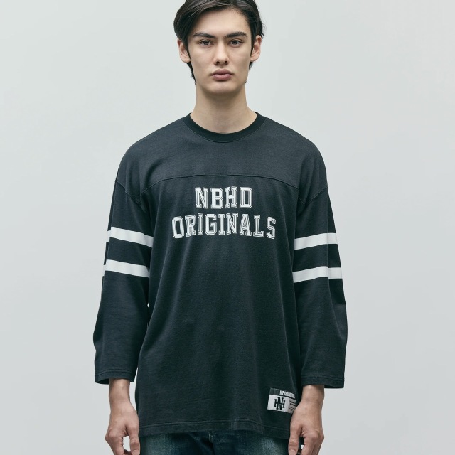 NEIGHBORHOOD ] ネイバーフッド FOOTBALL SHIRT LS