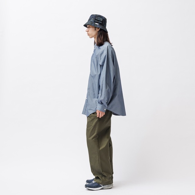WTAPS ダブルタップス 2025 AW BD 04 / LS / NYCO. BROADCLOTH