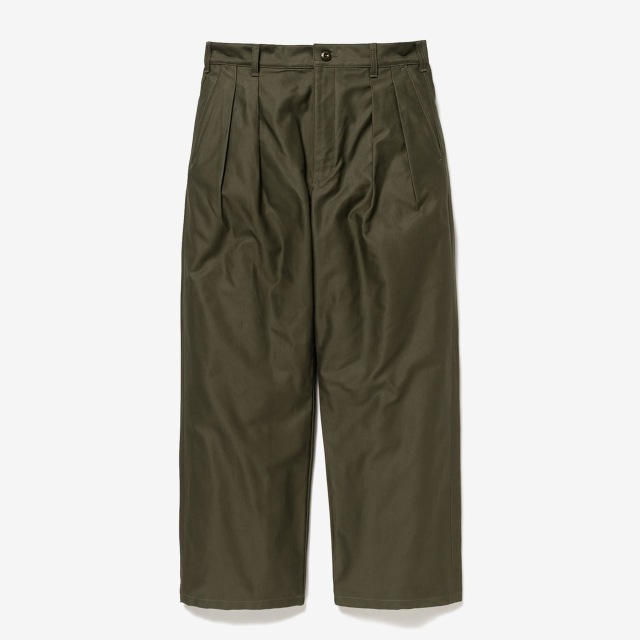 WTAPS WRKT2502 BROWN サイズ 2 （M） WTAPS WRKT2502 / TROUSERS / COTTON. BACKSATIN パンツ 252CWDT-PTM07