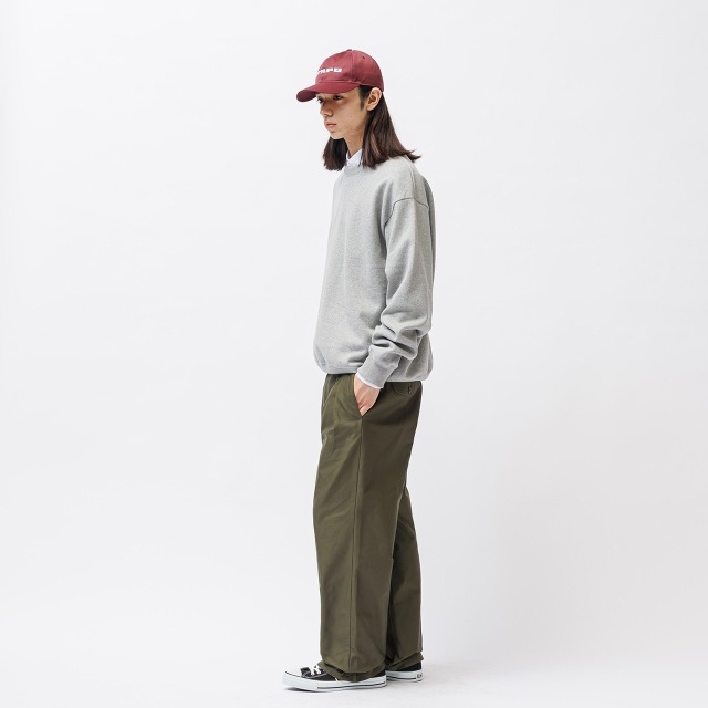 WTAPS ダブルタップス 2025 AW WRKT2501 / TROUSERS / COTTON. BACKSATIN
