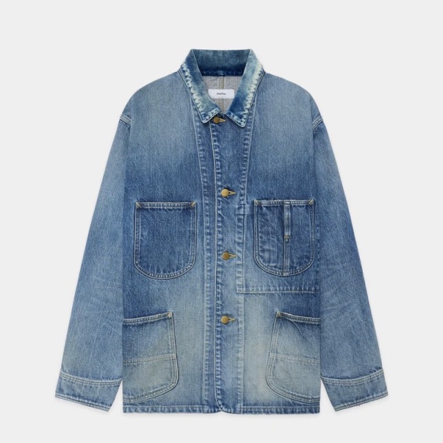 marka Organic Cotton 13.5Oz Selvedge Denim Coverall Jacket