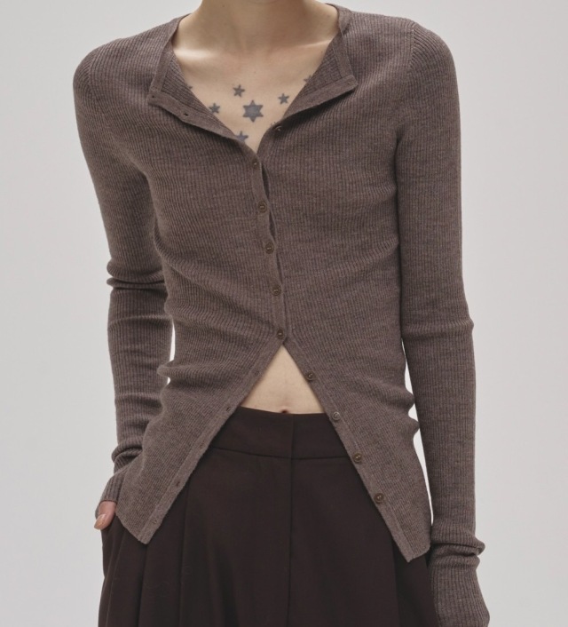 todayful Silkwool Knit Cardigan