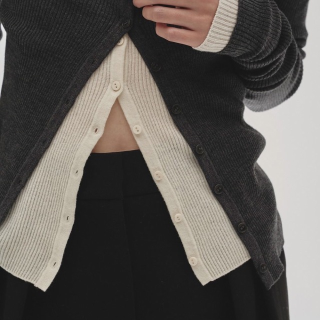 todayful Silkwool Knit Cardigan チャコールグレー 楽天市場】TODAYFUL トゥデイフル Silkwool Knit Cardigan