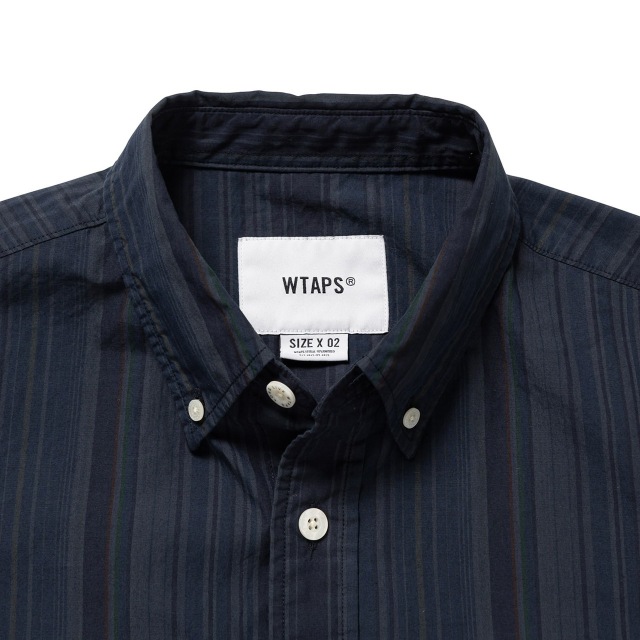 WTAPS ダブルタップス 2025 AW BD 05 / LS / COTTON. BROADCLOTH