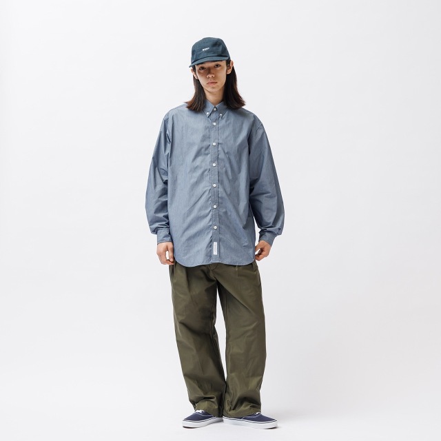 WTAPS ダブルタップス 2025 AW BD 02 / LS / NYCO. BROADCLOTH
