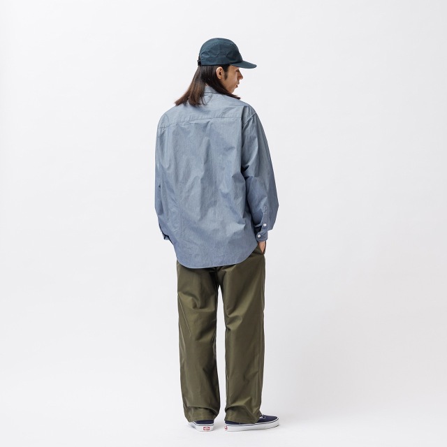 WTAPS ダブルタップス 2025 AW BD 02 / LS / NYCO. BROADCLOTH