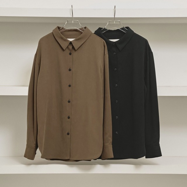 TODAYFUL Peachskin Over Shirts