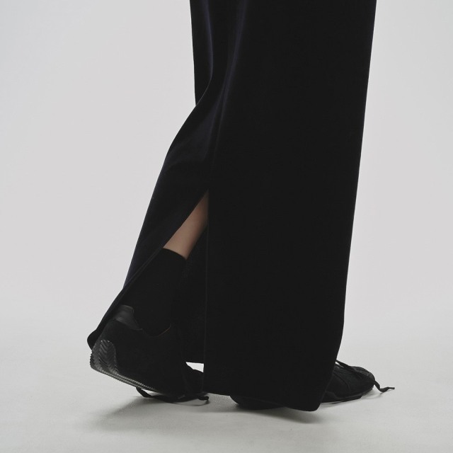 TODAYFUL Pencil Velour Skirt ブラック todayful Pencil Velour Skirt