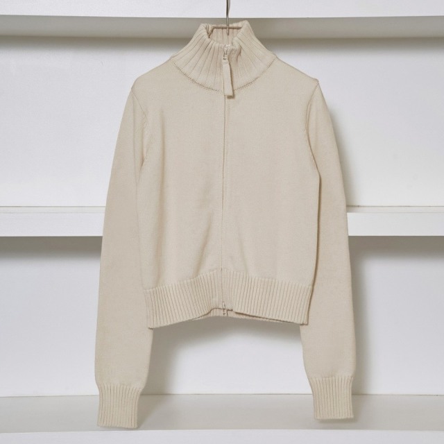 TODAYFUL Compact Zip Knit