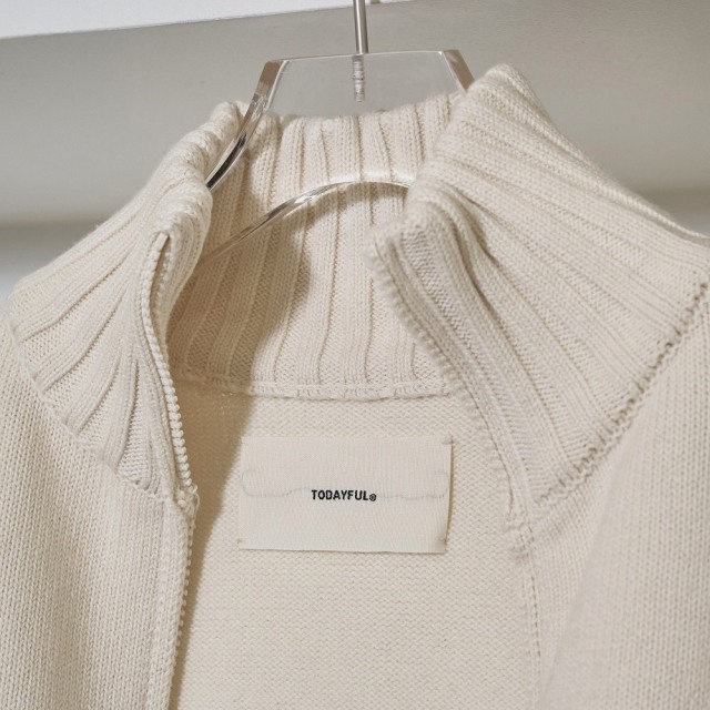 todayful Compact Zip Knit 