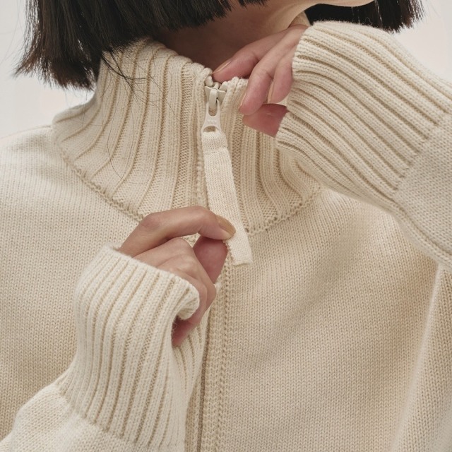 todayful Compact Zip Knit 