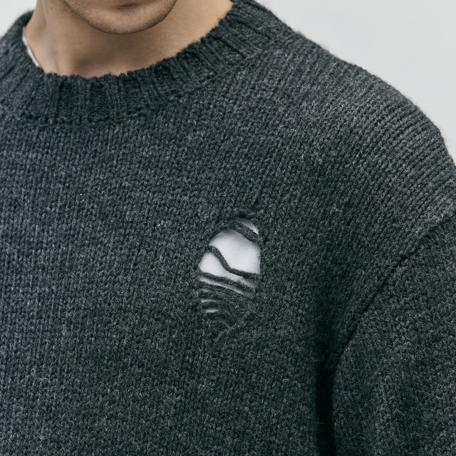NEIGHBORHOOD ] ネイバーフッド SAVAGE CREWNECK SWEATER