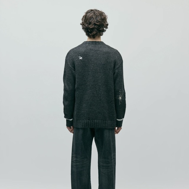 NEIGHBORHOOD ] ネイバーフッド SAVAGE CREWNECK SWEATER