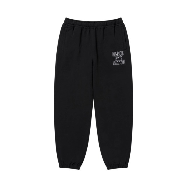 BlackEyePatch STENCIL LOGO EMBROIDERED SWEAT PANTS
