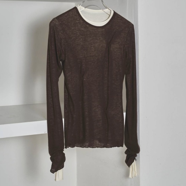 TODAYFUL Tuck Layered Long T-shirts