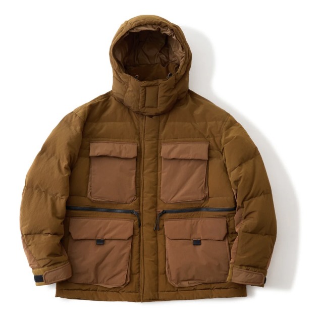 White Mounatineering WM x TAION RIPSTOP DOWN JACKET