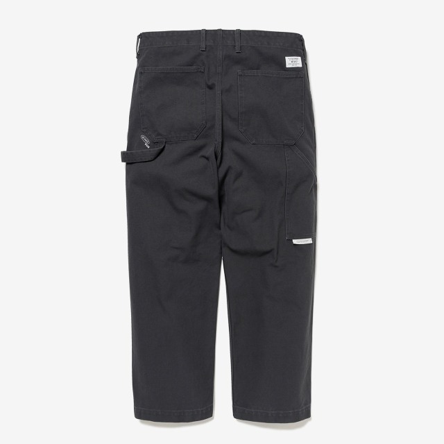 wtaps トラウザース　ブラック　サイズ３　2025aw 新品未使用 WTAPS（ダブルタップス） 21AW SEAGULL 02/TROUSERS/COTTON.DENIM