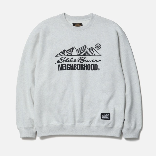 NEIGHBORHOOD ネイバーフッド NH X EDDIE BAUER . CLASSIC SWEAT SHIRT LS