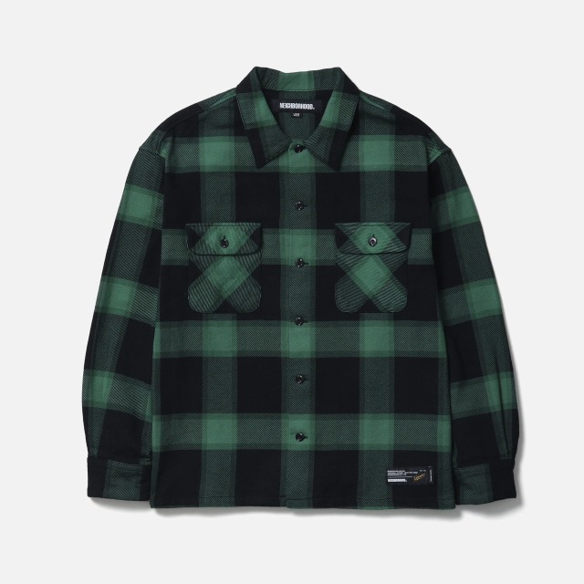 NEIGHBORHOOD ネイバーフッド BUFFALO CHECK SHIRT LS