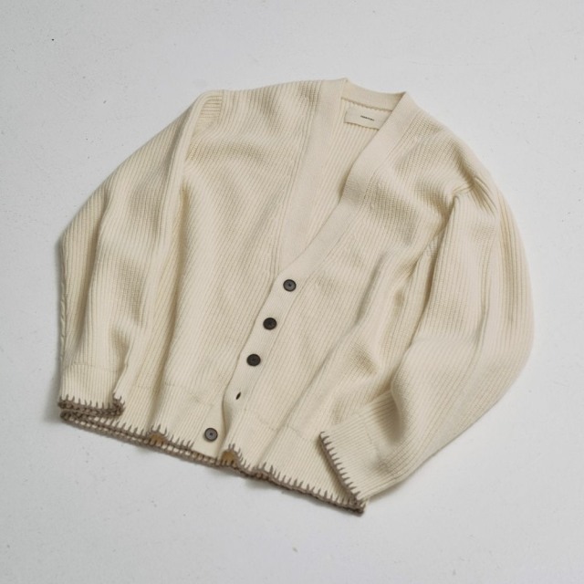 TODAYFUL Wool Ribknit Cardigan