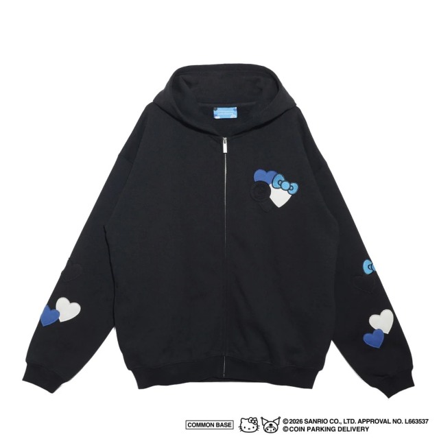 COIN PARKING DELIVERY × SANRIO CHARACTERS  ZIP SWEAT HOODIE