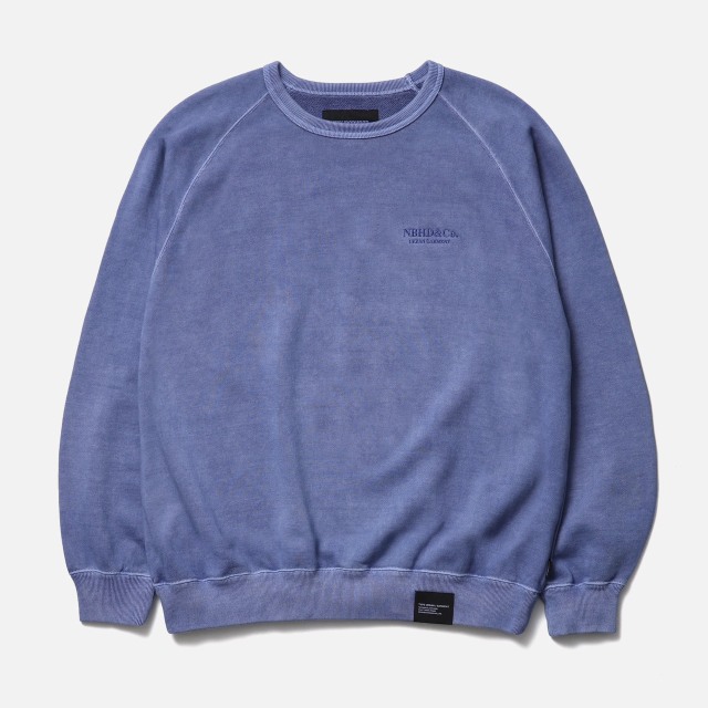 NEIGHBORHOOD ] ネイバーフッド PIGMENT DYED SWEAT SHIRT LS