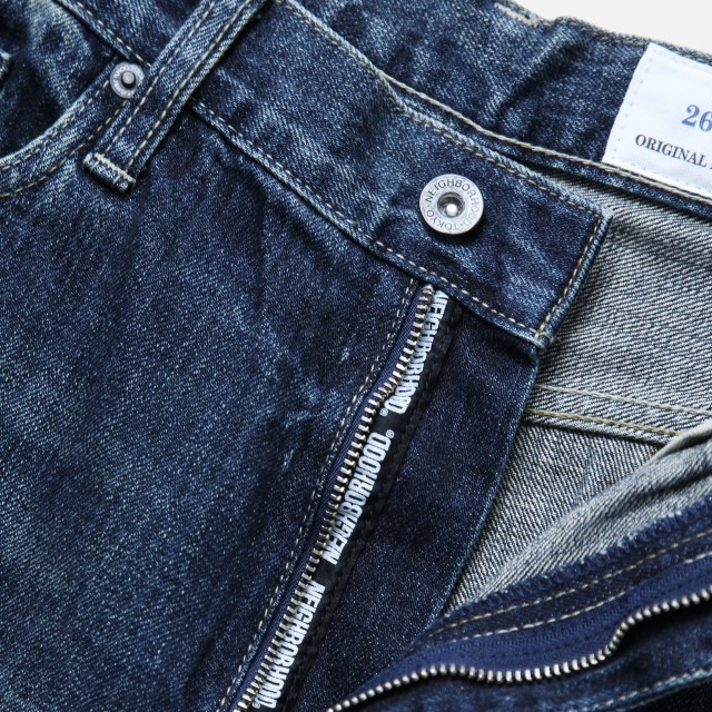 NEIGHBORHOOD ] ネイバーフッド WASHED DENIM DP BASIC PANTS