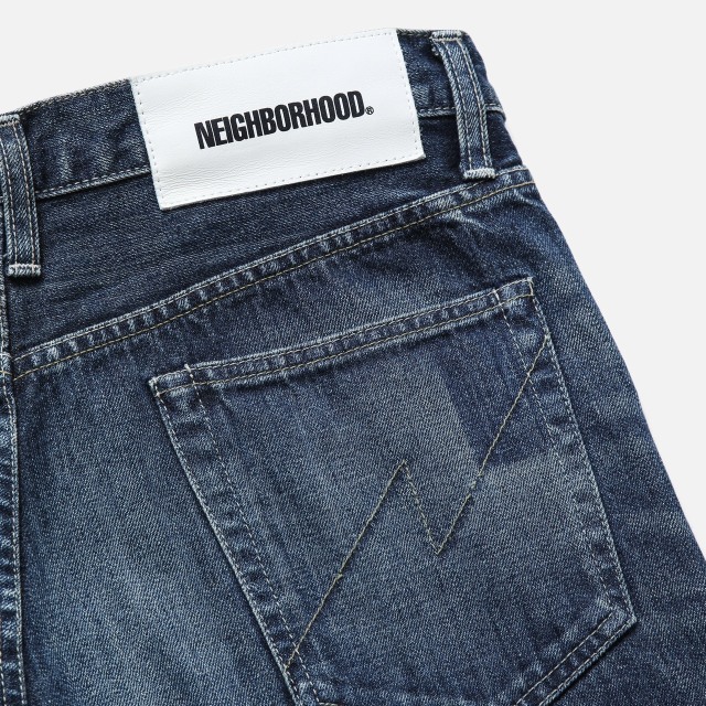 NEIGHBORHOOD ] ネイバーフッド WASHED DENIM DP BASIC PANTS