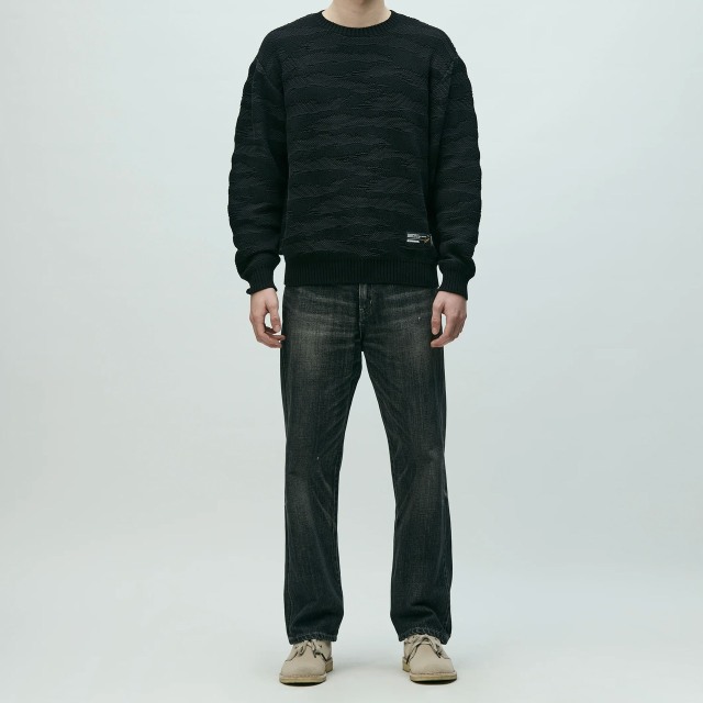 NEIGHBORHOOD DP-BASIC サイズXL ブラック NEIGHBORHOOD ] ネイバーフッド WASHED DENIM DP BASIC PANTS