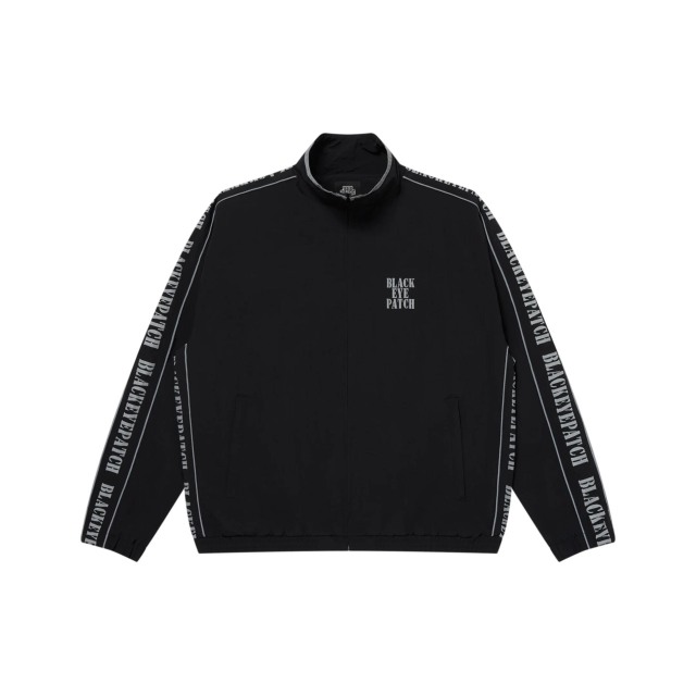 BlackEyePatch REFLECTIVE STENCIL LOGO TRACK JACKET