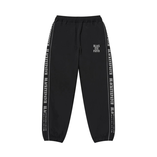 BlackEyePatch REFLECTIVE STENCIL LOGO TRACK PANTS