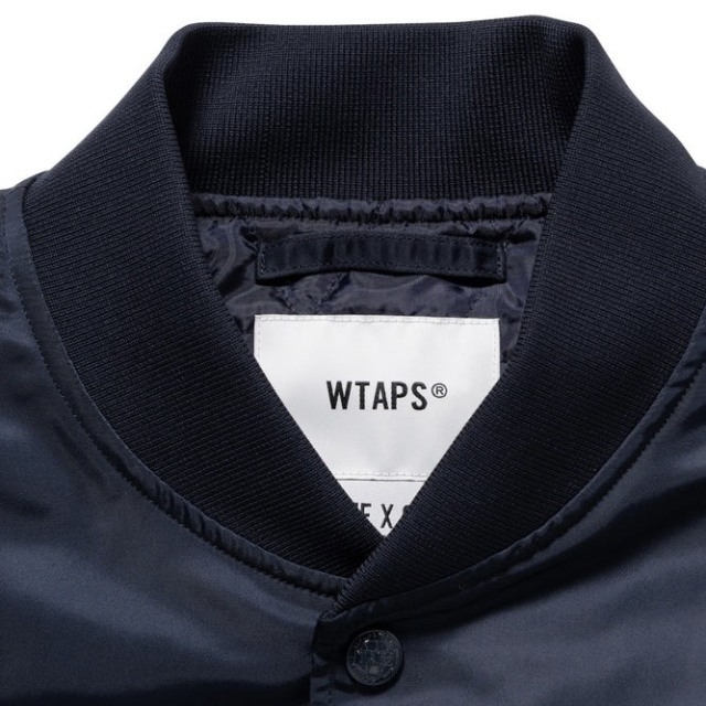 ジャケット・アウター WTAPS 2026SS TEAM JACKET NYLON. TWILL TEAM JACKET NYLON TWILL メンズジャケット NAVY BLACK – STREAM